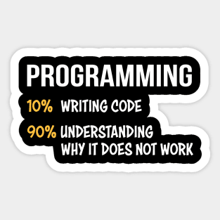 Software Development Percent Gift Sticker